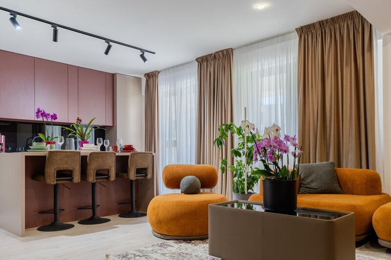 Pipera 3 camere mutare imediata, rond OMV, nou, B2B